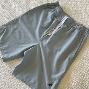 New Balance Men's Athletic Shorts in Light Gray